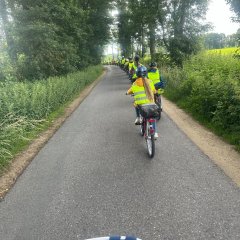 Fahrt mit dem Fahrrad nach Ochtrup.