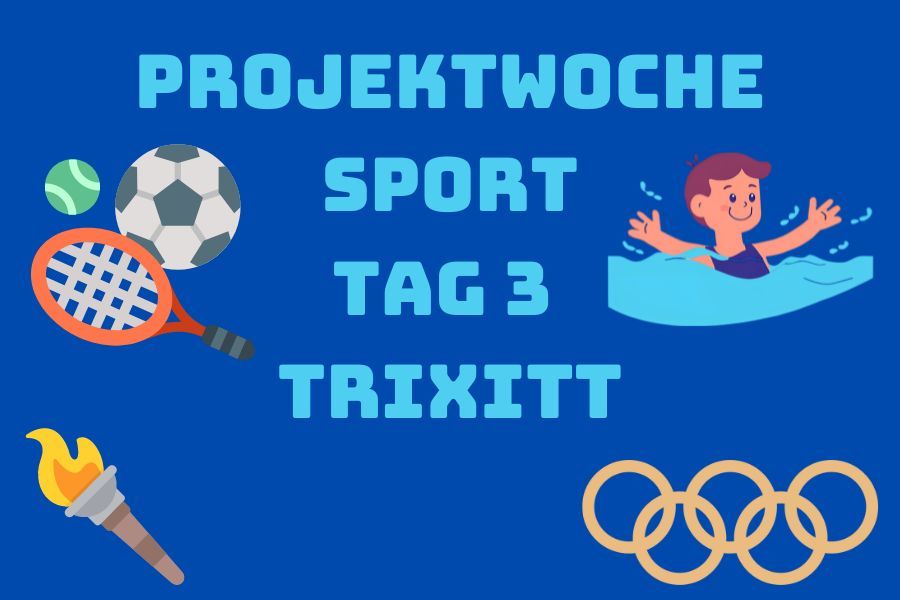 Grafik auf der verschiedene Sportarten zu erkennen sind.