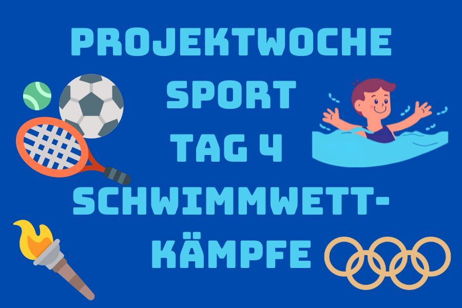 Grafik auf der verschiedene Sportarten zu erkennen sind.