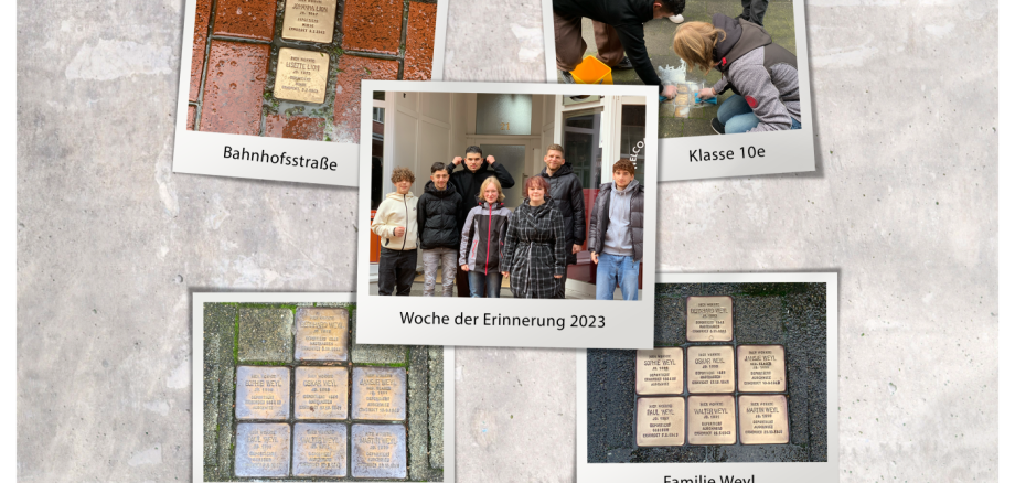 Woche der Erinnerung 2023: Aktion Stolpersteine putzen