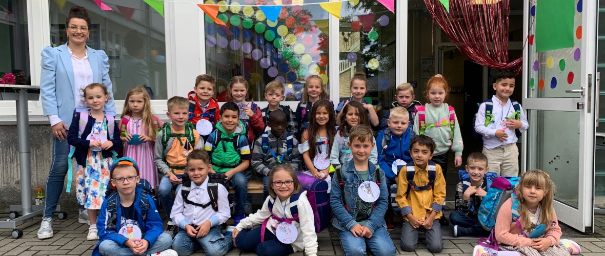 Die Schüler*innen der Klasse 1b