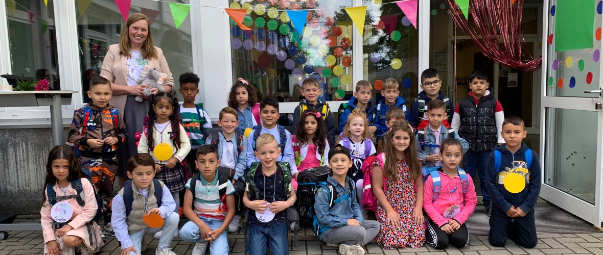 Die Schüler*innen der Klasse 1a
