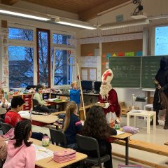 Besuch in den Klassen Besuch in den Klassen