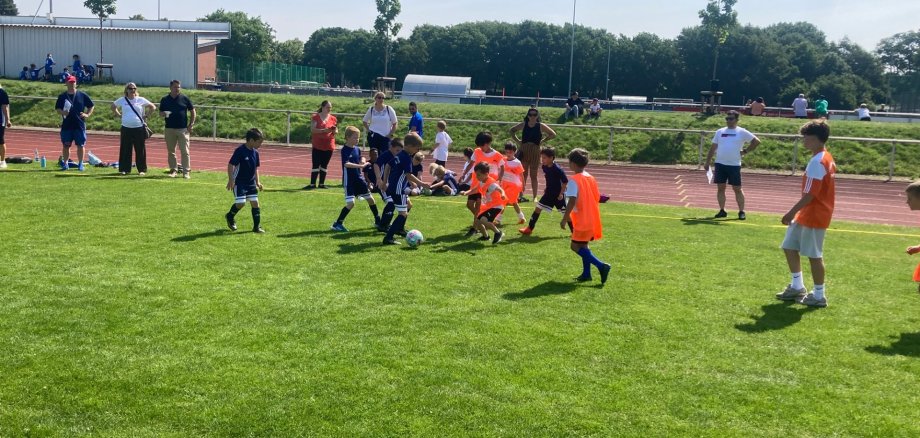 Viktoria-Kids beim Fußball-Cup